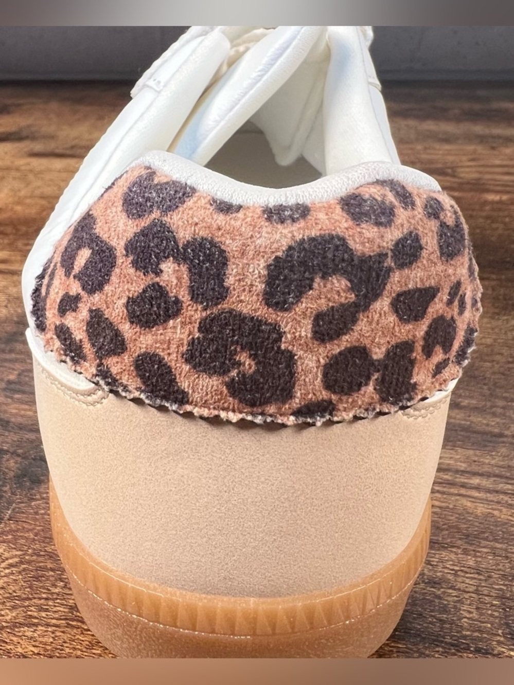 Dv Dolce Vita Sneakers White Leopard adjustable Straps Slip On Quick Women's 9 - Picture 12 of 12